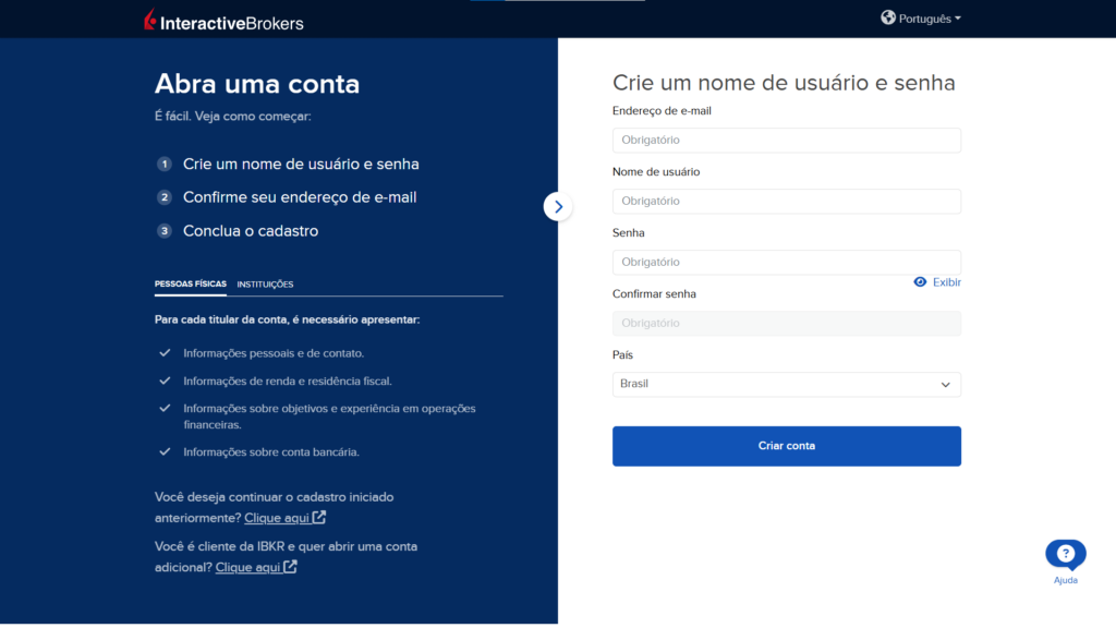 Como se Registrar na Interactive Brokers - Corretoras De Investimento Como se Registrar na Interactive Brokers